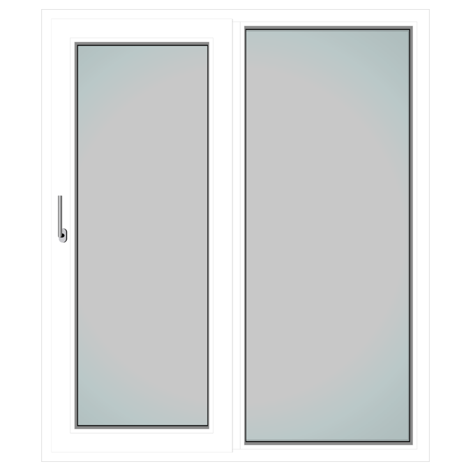 Parallel Slide Tilt Door - Two Part - VEKA Softline 82 MD