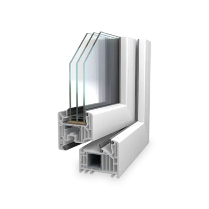 Parallel Slide Tilt Door - Two Part - VEKA Softline 82 MD