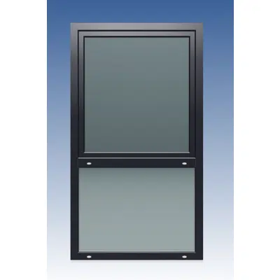 Image for Tilt & Turn Window with fixed sublight and fall off protection - SOFTLINE 82 MD