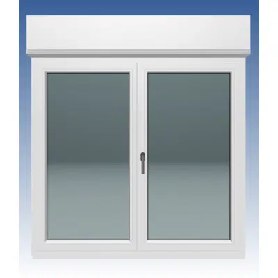 Image for Two part moveable mullion window, turn/turn-tilt - SOFTLINE 82 MD, VEKAVARIANT EPS
