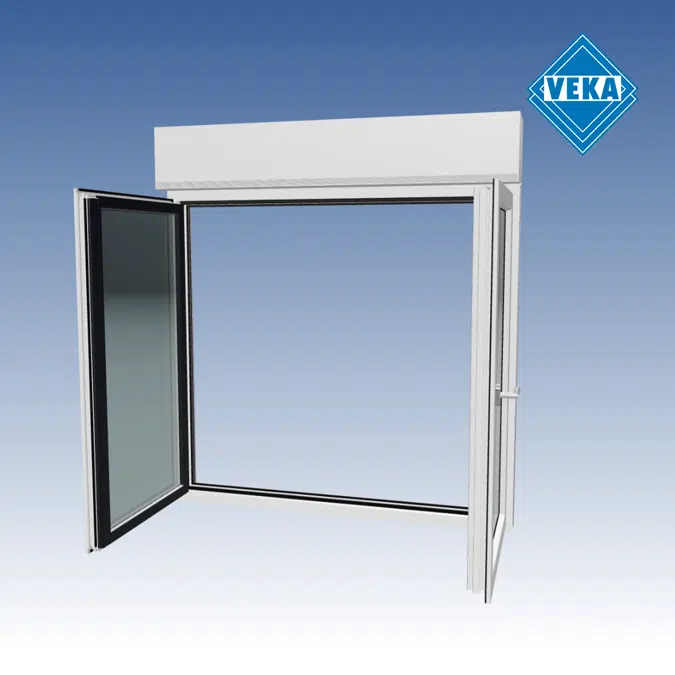 2‑Part Window – Movable Mullion T/T | EPS Grupor