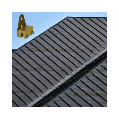 imagen para Standing Seam 2-Pipe Snow Guard (ASG2000B-Mini)