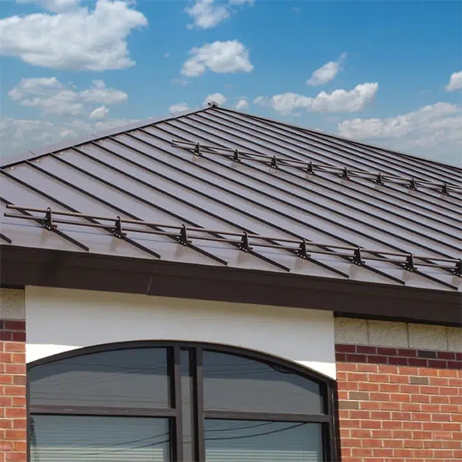 ASG4000G Standing Seam Pipe-style Snow Guard