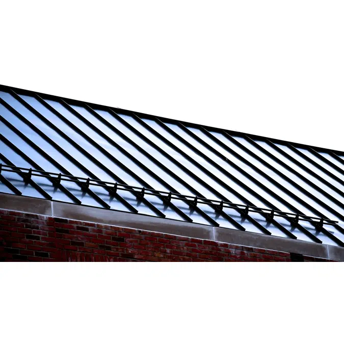 ASG4000G Standing Seam Pipe-style Snow Guard