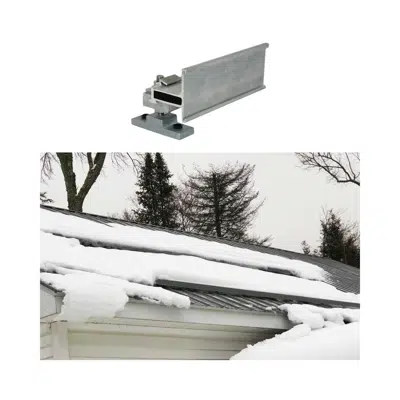 kuva kohteelle SnowMax – Corrugated Fence Style Snow Guard