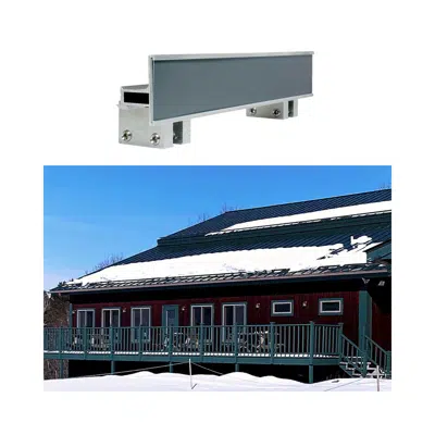 billede til SnowMax – Standing Seam Fence Style Snow Guard