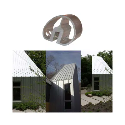 billede til PD82 Pad Style Snow Guard for Standing Seam