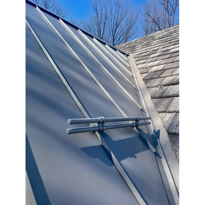 ASG3000G Pipe-Style Snow Guard for Standing Seam