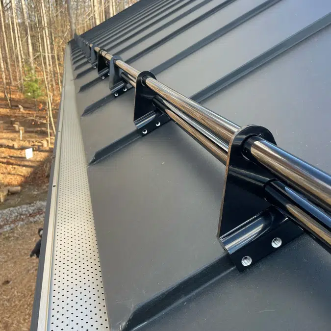 ASG4025 Pipe-Style Snow Guard for Standing Seam