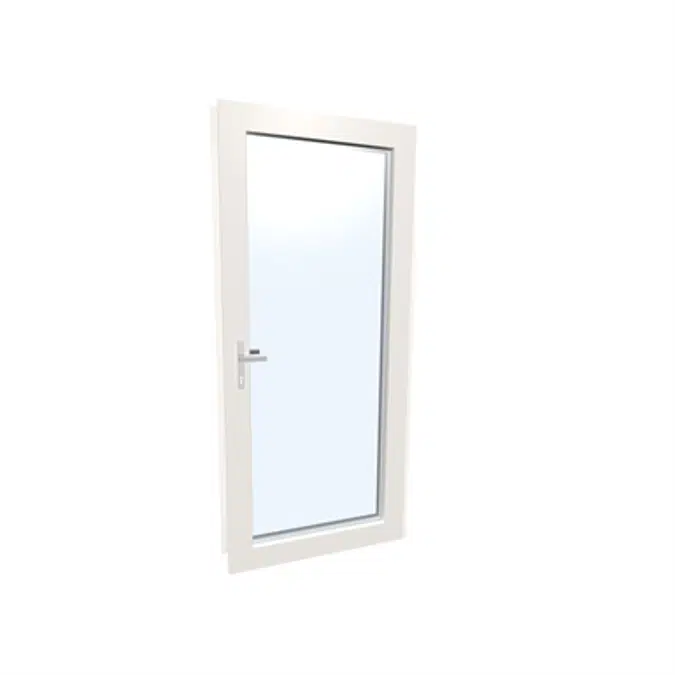 Fenêtre Porte simple UPVC Aluminium Internorm KF310 1T