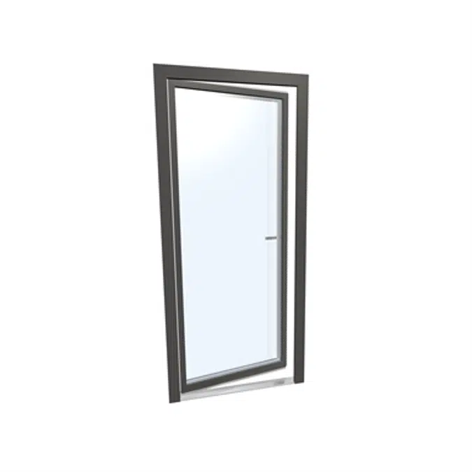 Fenêtre Porte simple UPVC Aluminium Internorm KF310 1T