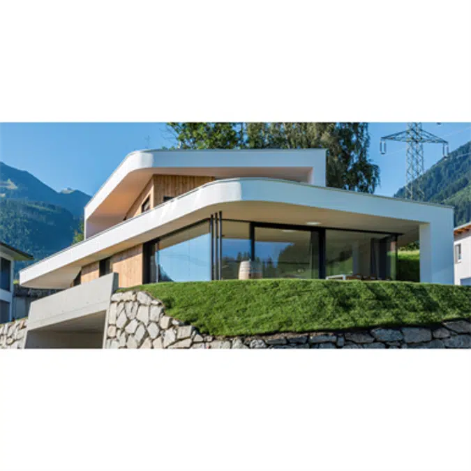 Glass Corner Wood-ALU HS330