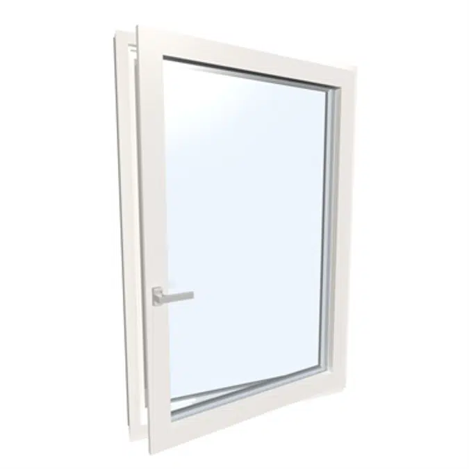 Finestra singola UPVC Alluminio Internorm KF410 1