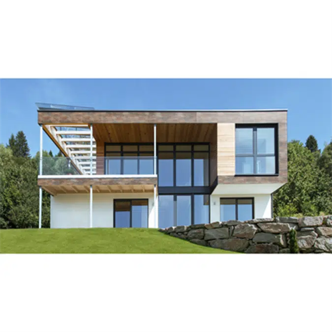 Fenêtre double UPVC Aluminium Internorm KF410 3