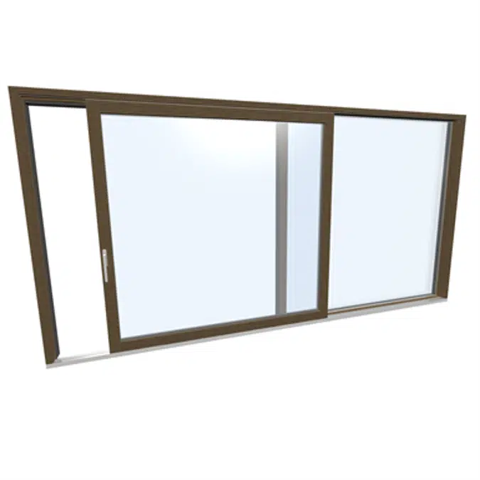 Puerta Corredera doble Madera Aluminio Internorm HS330 A