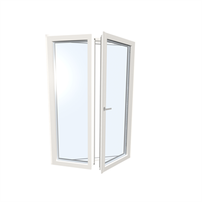 Windowdoor double UPVC-ALU Internorm KF310 5T