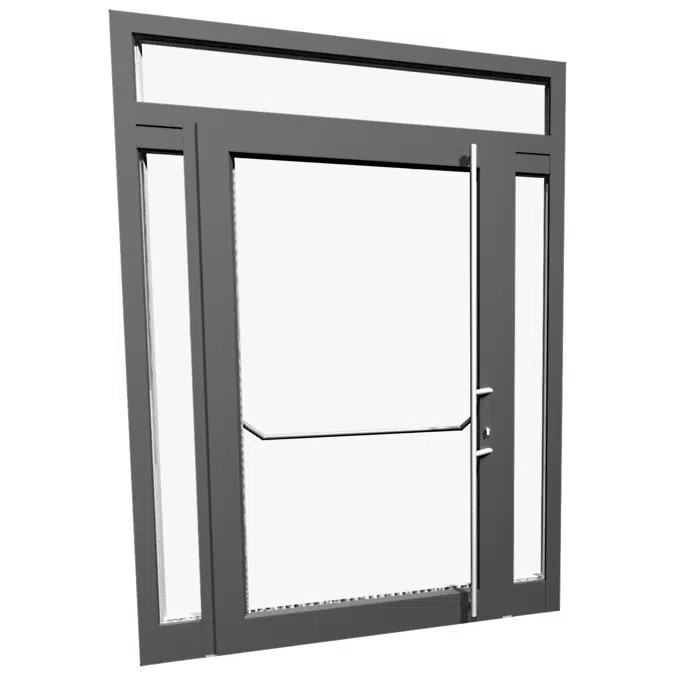 Porte simple ALU Internorm AT500