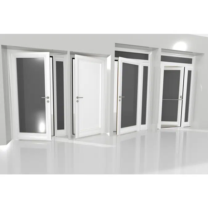 Door single ALU Internorm AT500