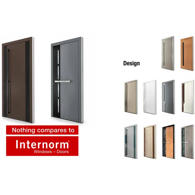 Door single ALU Internorm AT500