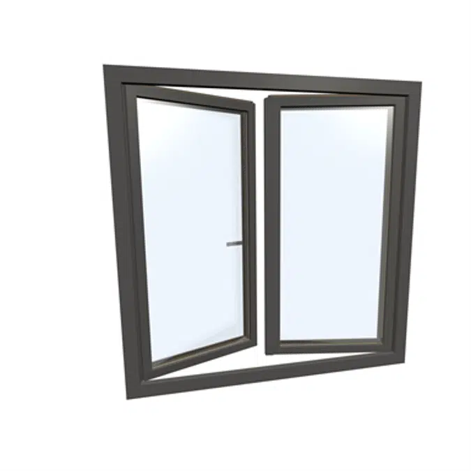 Window double Wood-ALU Internorm HF410 5