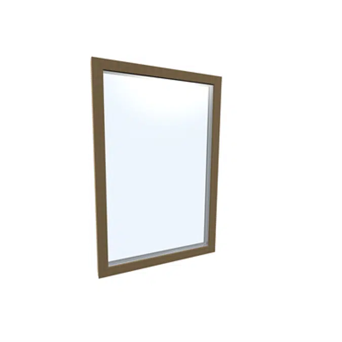 Ventana simple Madera Aluminio Internorm HF410 1