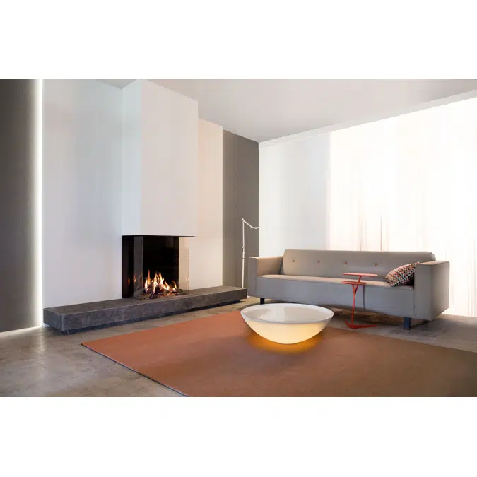 GP70/75S Three-sided Gas Fireplace