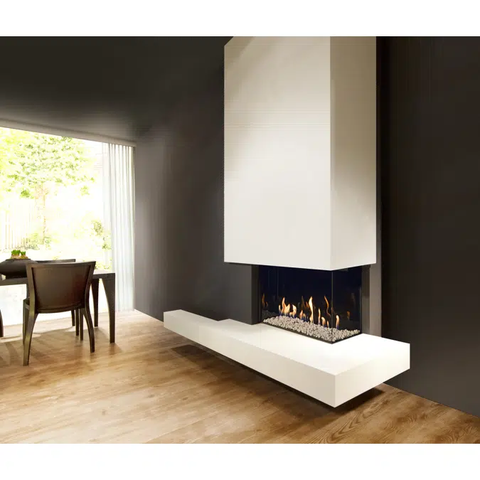 G65/44C Corner Gas Fireplace