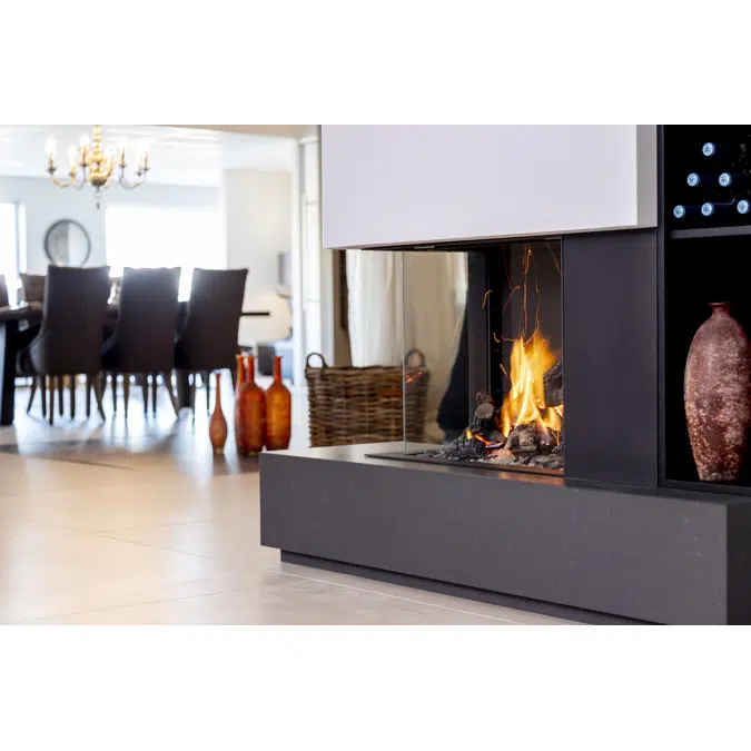 GP65/55C Corner Gas Fireplace