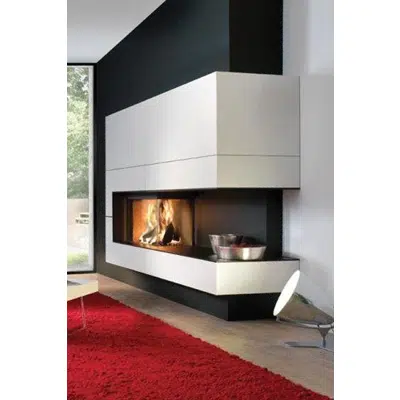 Image for W65/38C Corner Wood Fireplace