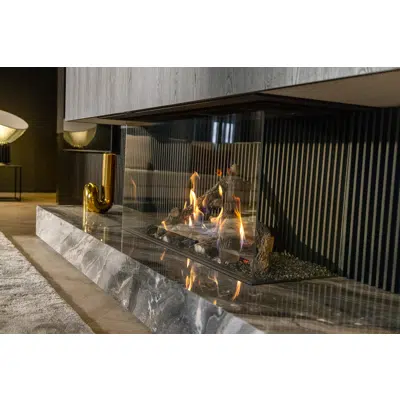 Gi115/75S Three-sided Gas Fireplace图像