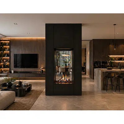 Image for Gi80/140T Tunnel Gas Fireplace