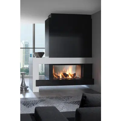 W105/47T Tunnel Wood Fireplace 이미지