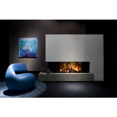 Image for W105/47F Front Wood Fireplace