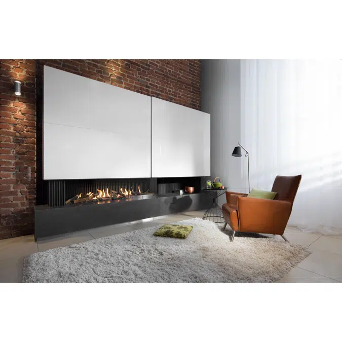 G165/37C Corner Gas Fireplace