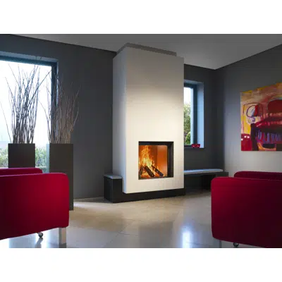 kép a termékről - W71/62F Front Wood Fireplace