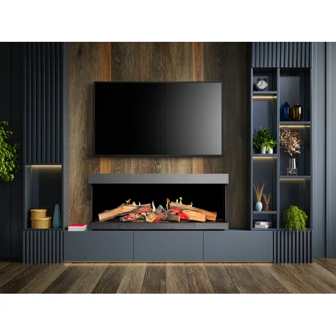 E-55" Electric Fireplace