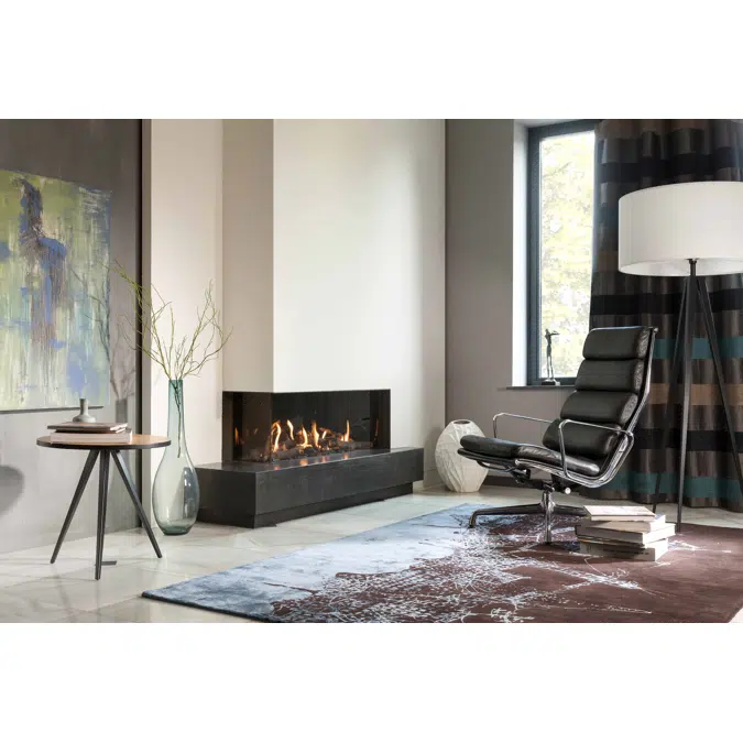 G105/37C Corner Gas Fireplace