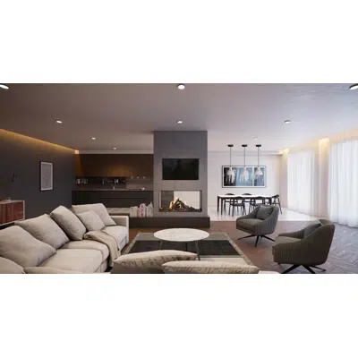 Image for GP110/59T Tunnel Gas Fireplace