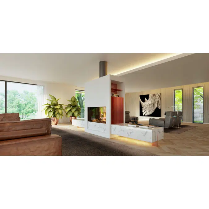 GP110/59T Tunnel Gas Fireplace