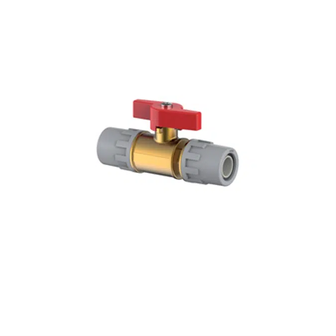 Ball valve with butterfly handle - Safety