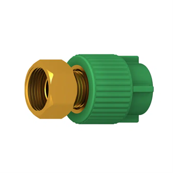 Free Union Revit Download – Uponor PP-RCT Brass Union (socket