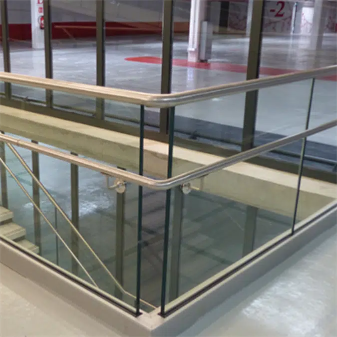 Glass railing floor mounting - SABCO 007010   