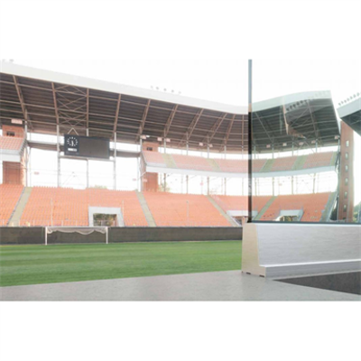 Immagine per Ninfa Stadio, the glass railing for sports facilities