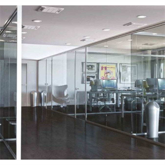 BIM objects Free download! SPAZIO Glass partitions BIMobject