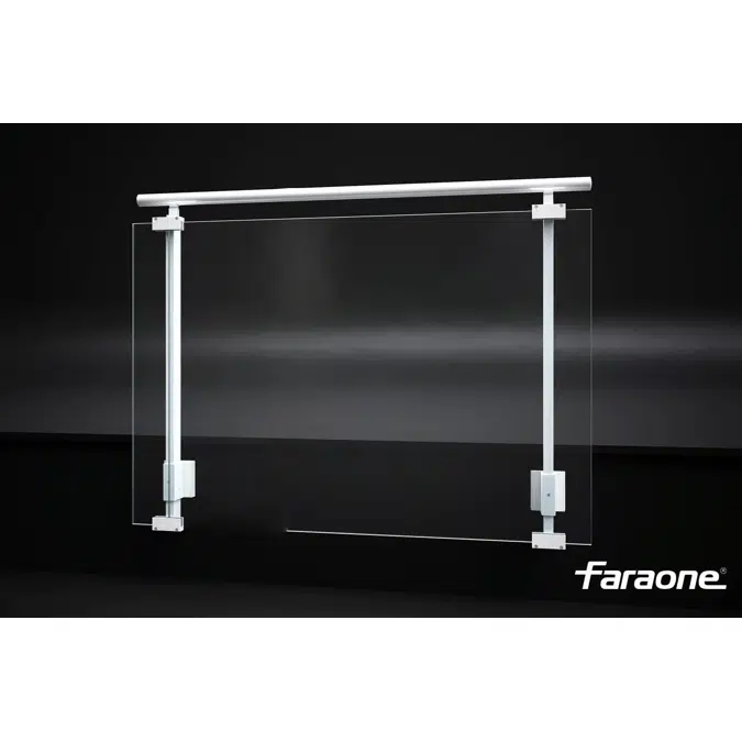 Maior Evo Vision Glass and aluminium balustrade.