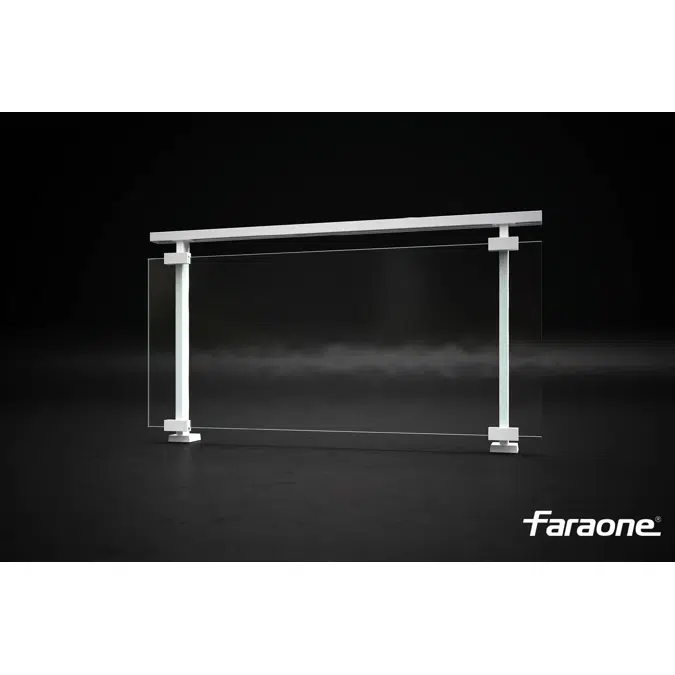 Maior Evo Vision Glass and aluminium balustrade.