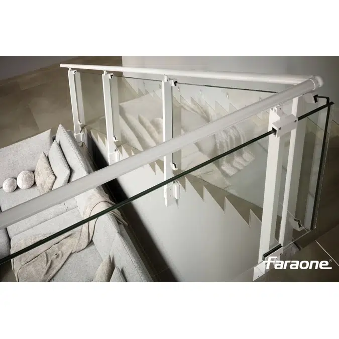 Maior Evo Vision Glass and aluminium balustrade.