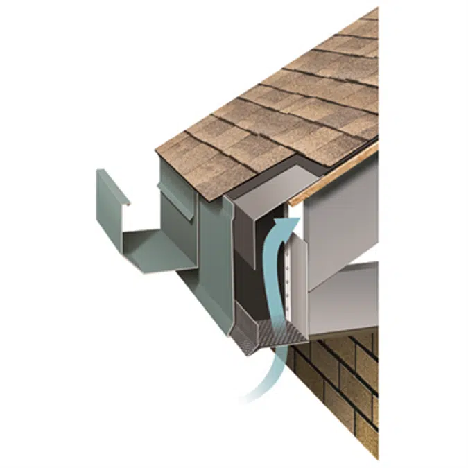 BIM objects - Free download! Roof Vent - Hi-Perf Vented Fascia Attic ...