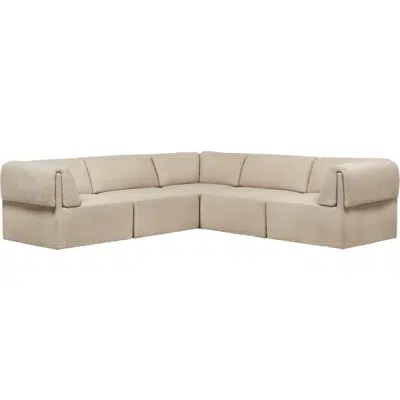 Immagine per Wonder Sofa - 5-seater corner sofa