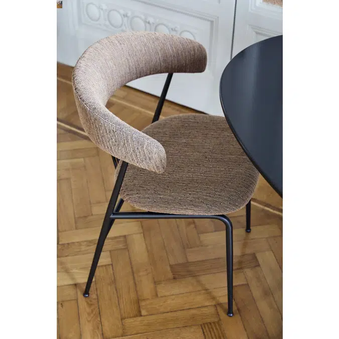 Violin Dining Chair - Fully Upholstered